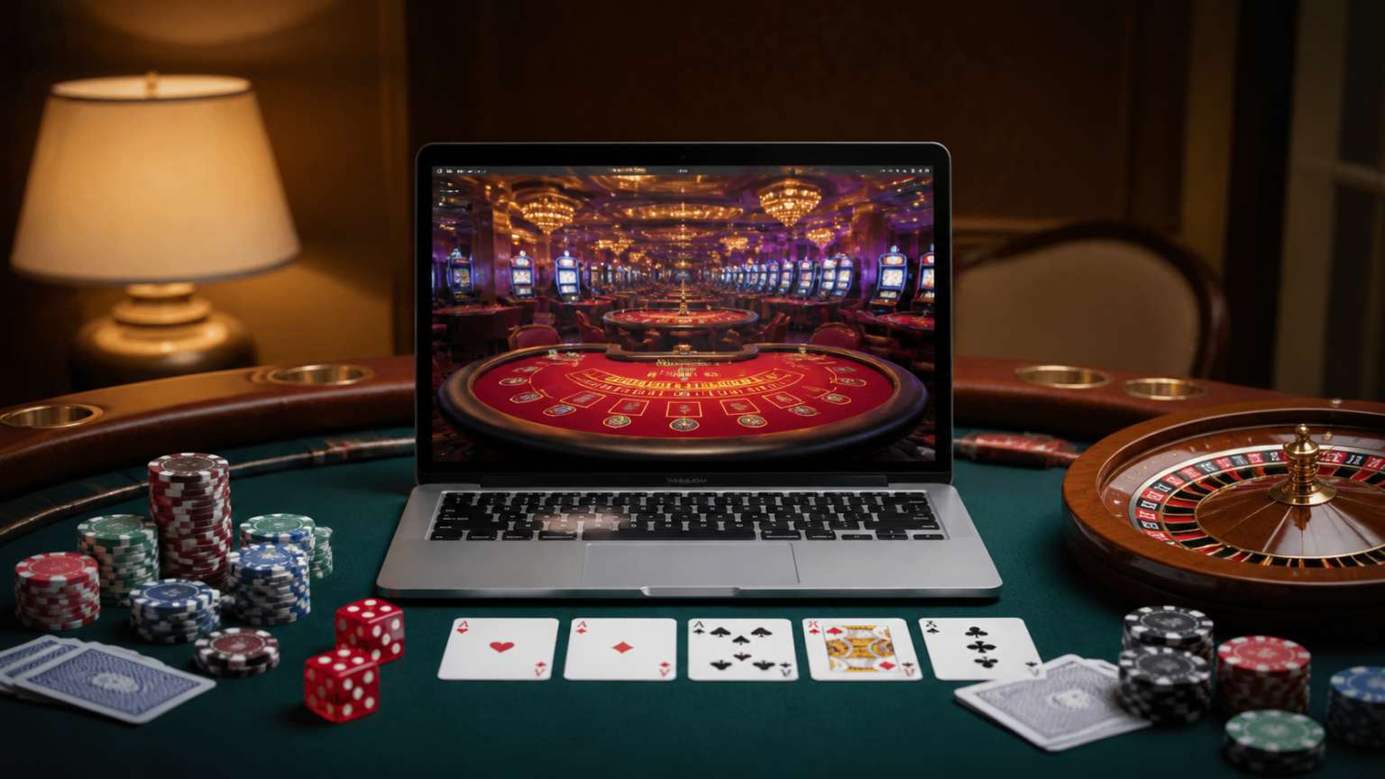 Best Betting Sites UAE: Essential Tips for Making an Informed Choice Casino chips and a laptop showing an online casino interface